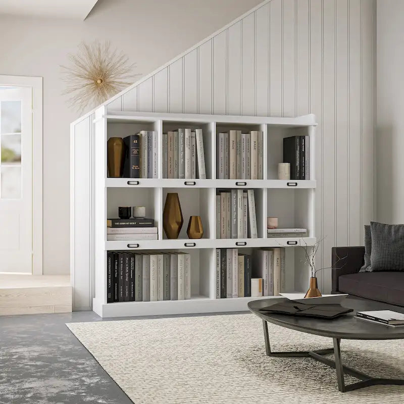 Bücherregal mit 10 Fächern