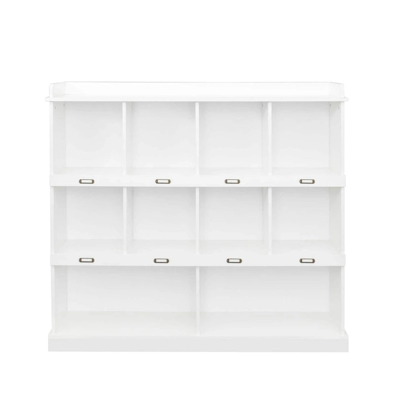 Bücherregal mit 10 Fächern