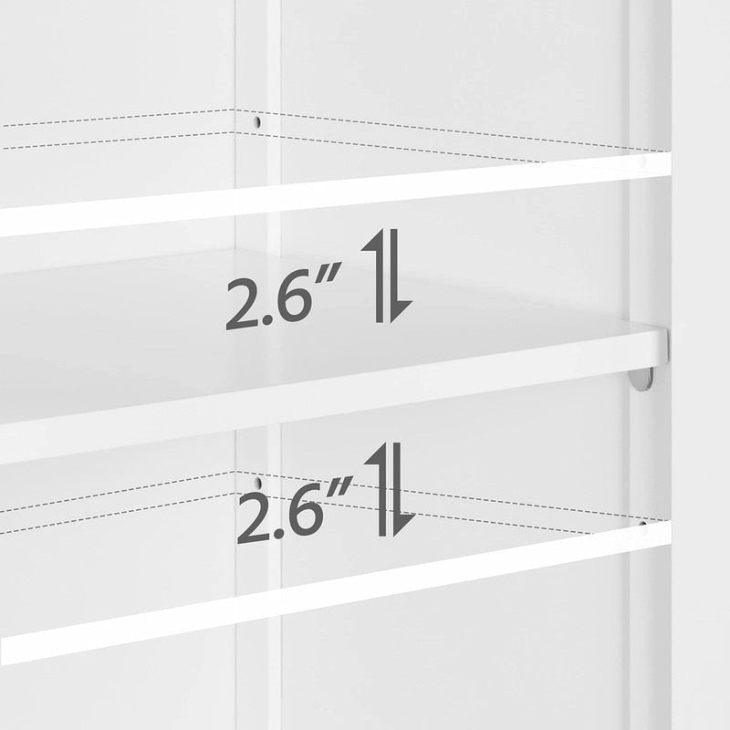 Freistehender Badschrank - 11,8T x 23,6B x 31,5H