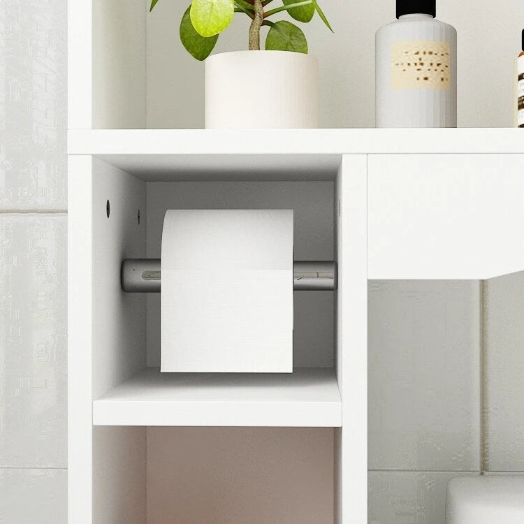 Wandschrank mit Doppeltür für über der Toilette