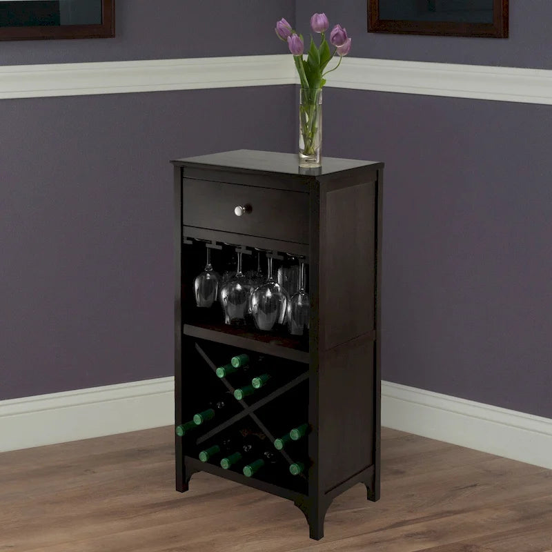 Weinschrank - Espresso