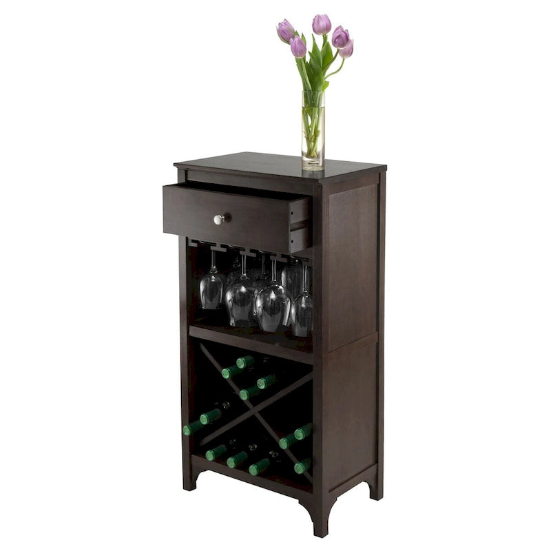 Weinschrank - Espresso