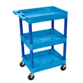 Luxor 3 Tub Shelf Utility Cart