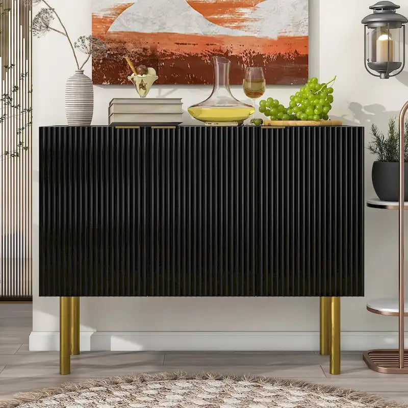 47 Wildeiche 3-türiges Sideboard