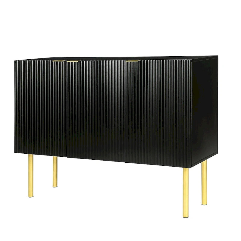 47 Wildeiche 3-türiges Sideboard