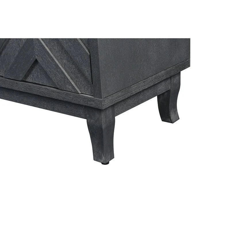 Lackiertes Sideboard im Vintage-Stil aus Holz