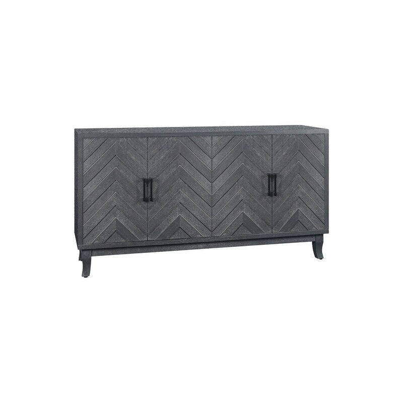 Lackiertes Sideboard im Vintage-Stil aus Holz