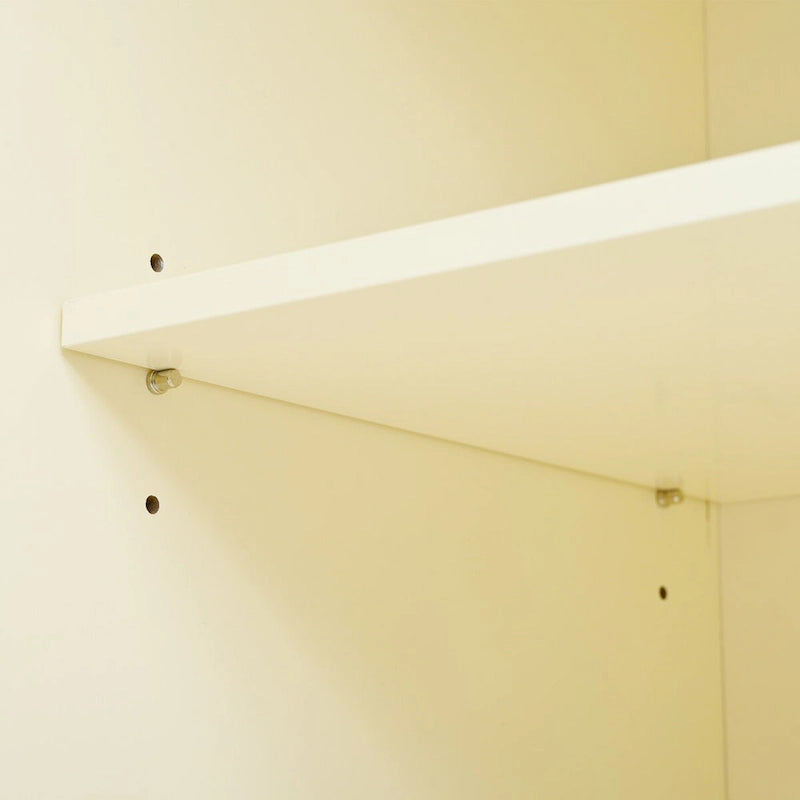 77" Hoher Küchenvorratsschrank mit Schubladen & Türregalen