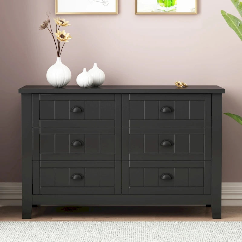 Barschrank Beistellschrank mit Muschelgriffen