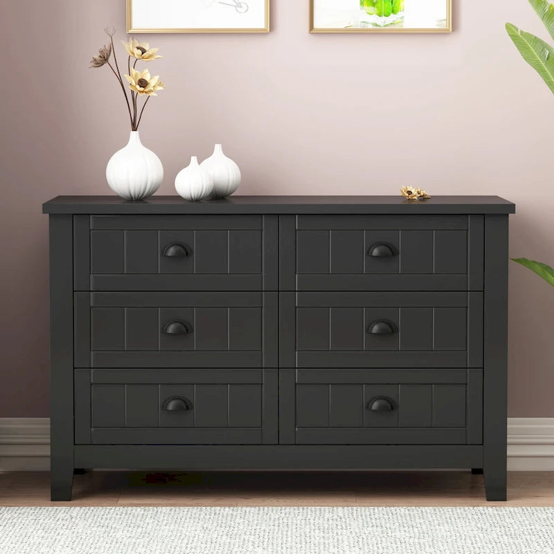 Barschrank Beistellschrank mit Muschelgriffen