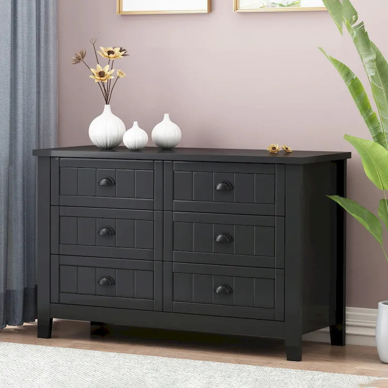 Barschrank Beistellschrank mit Muschelgriffen