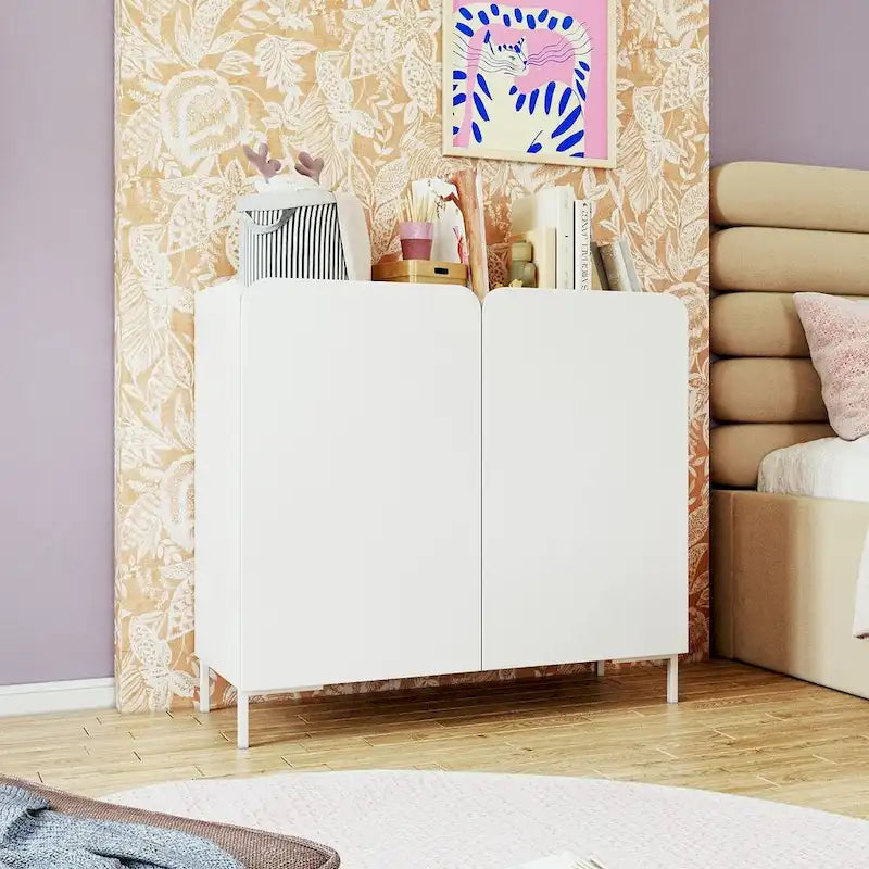 Manhattan Comfort Mid-Century Modern Bogardus Accent Cabinet