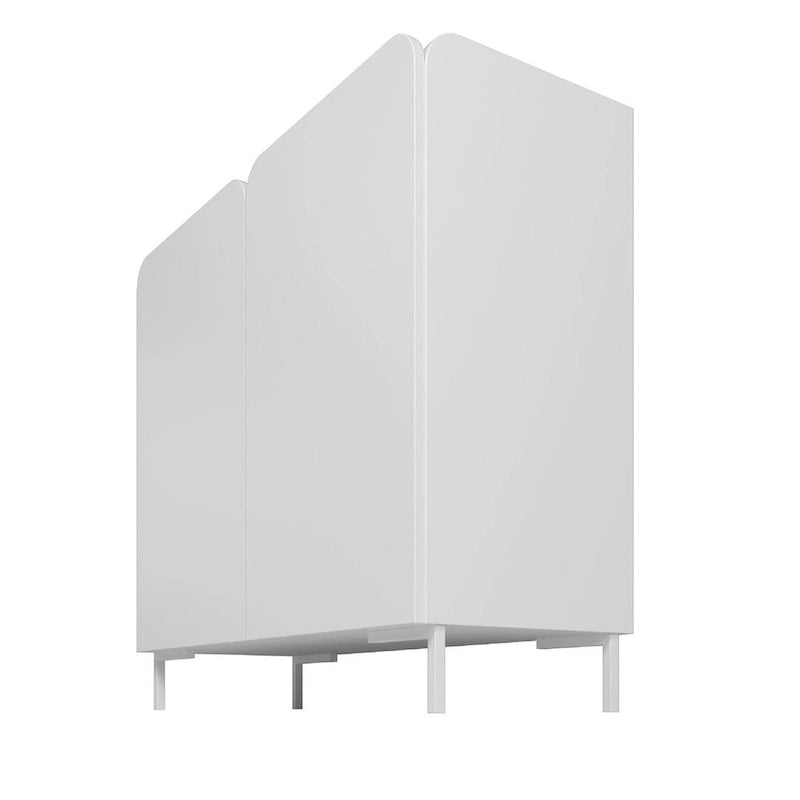 Mid-Century Modern Akzentschrank mit Soft-Close-Türen