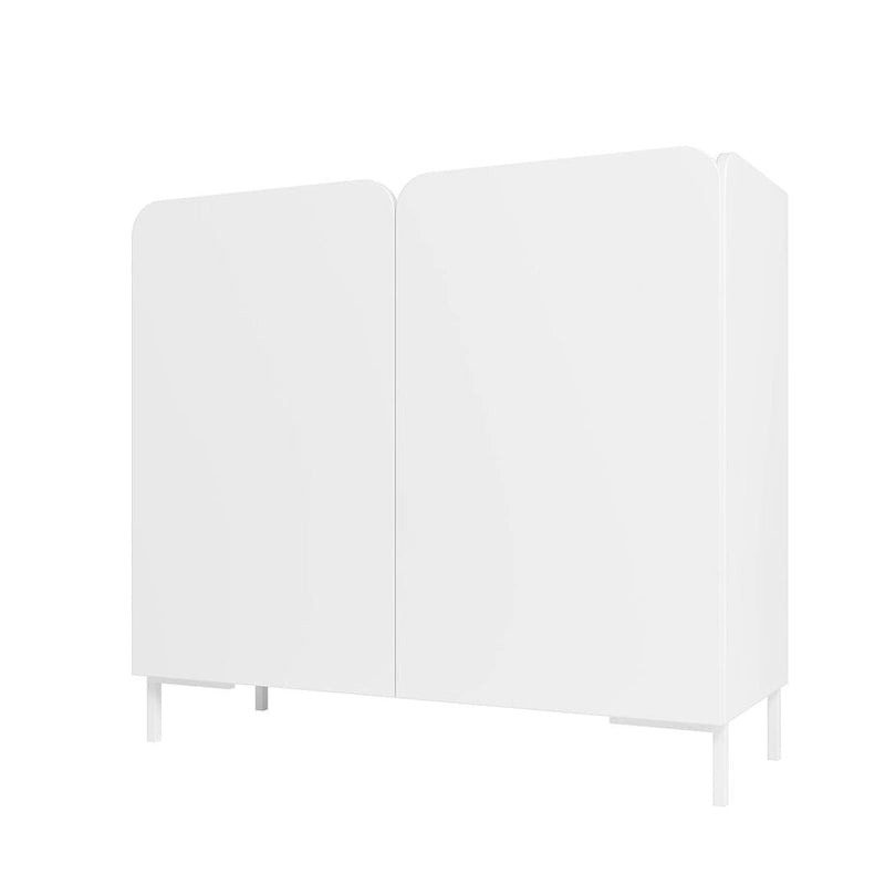 Mid-Century Modern Akzentschrank mit Soft-Close-Türen