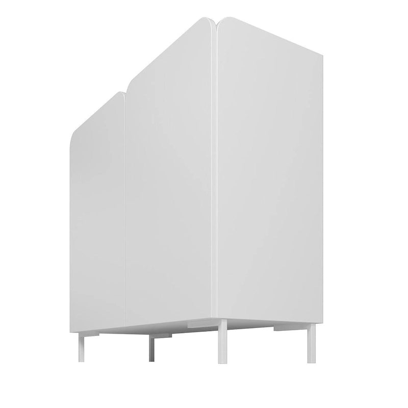 Mid-Century Modern Akzentschrank mit Soft-Close-Türen