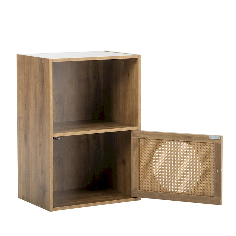 Kleiner PE-Rattan-Aufbewahrungsschrank