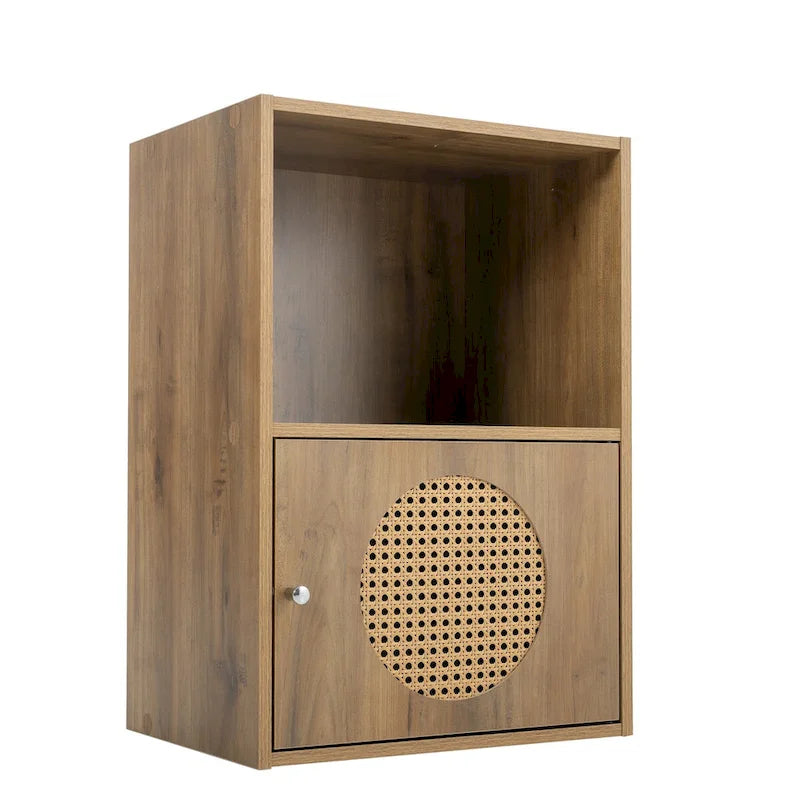 Kleiner PE-Rattan-Aufbewahrungsschrank