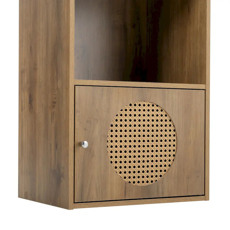 Kleiner PE-Rattan-Aufbewahrungsschrank