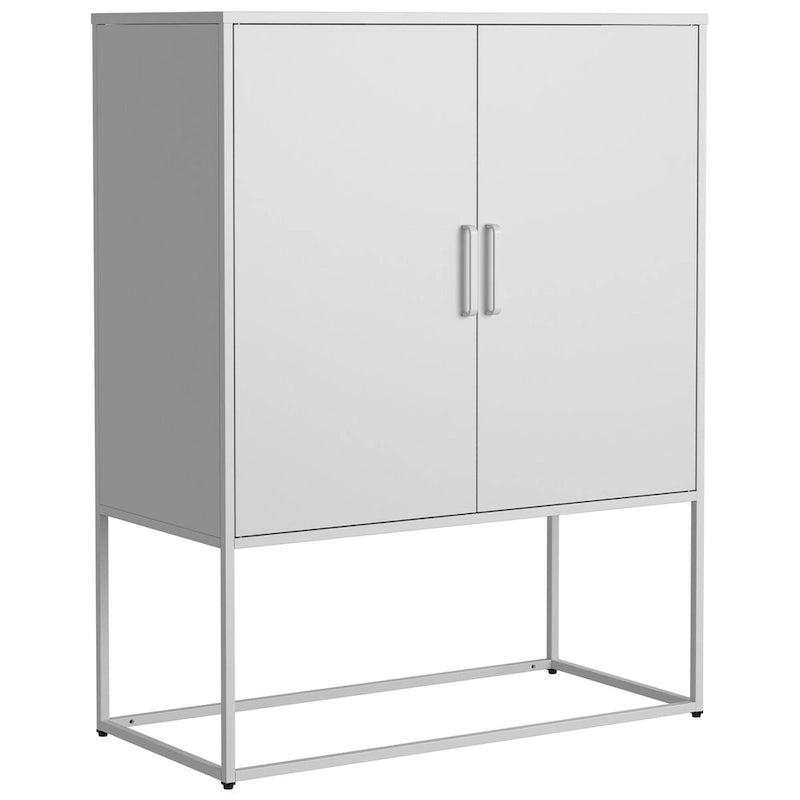 Stahlschrank mit Magnetüren