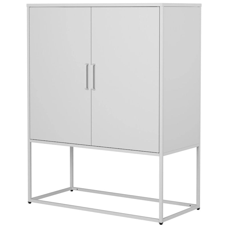 Stahlschrank mit Magnetüren