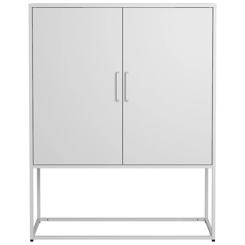Stahlschrank mit Magnetüren