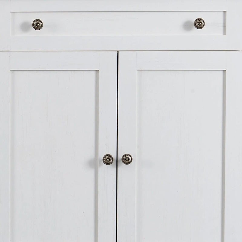 Minimalistisches Sideboard aus Holz mit 2 Schubladen und 2 Türen