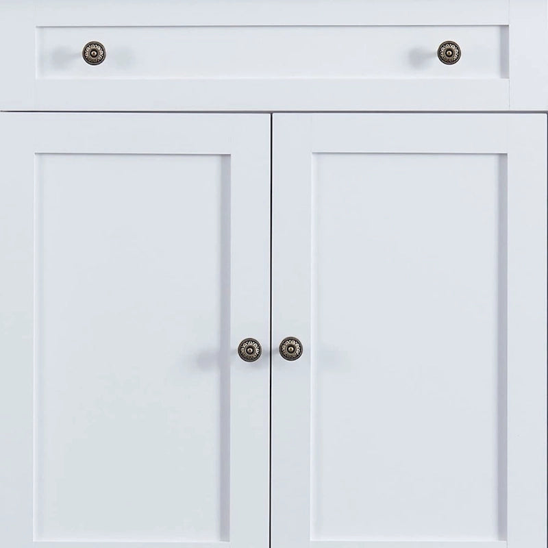 Minimalistisches Sideboard aus Holz mit 2 Schubladen und 2 Türen