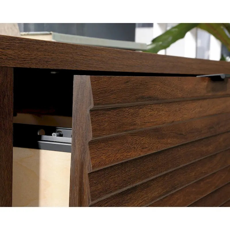 Aktenschrank mit 2 Schubladen – Spiced Mahogany