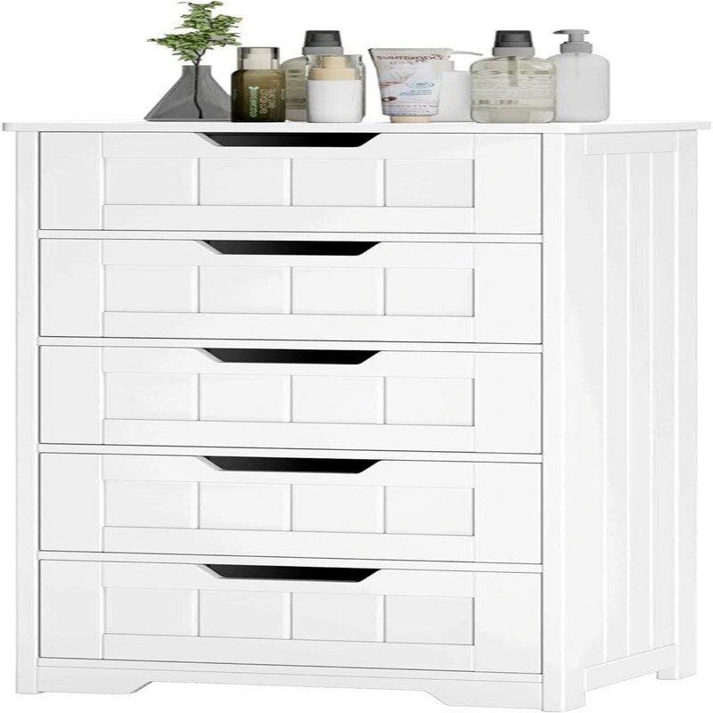 Badezimmer-Bodenschrank mit 5 Schubladen
