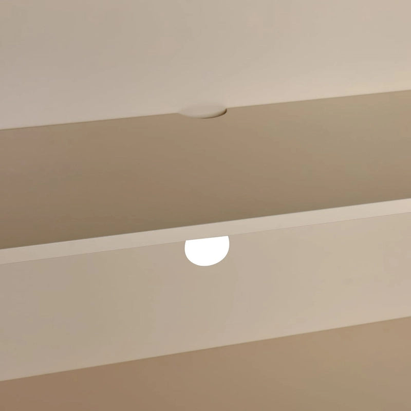 Modernes 4-türiges Sideboard mit gewölbten Türen mit Muster