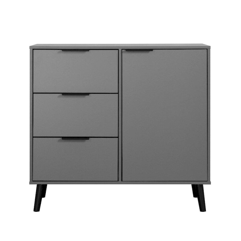 Holzsideboard mit 3 Schubladen