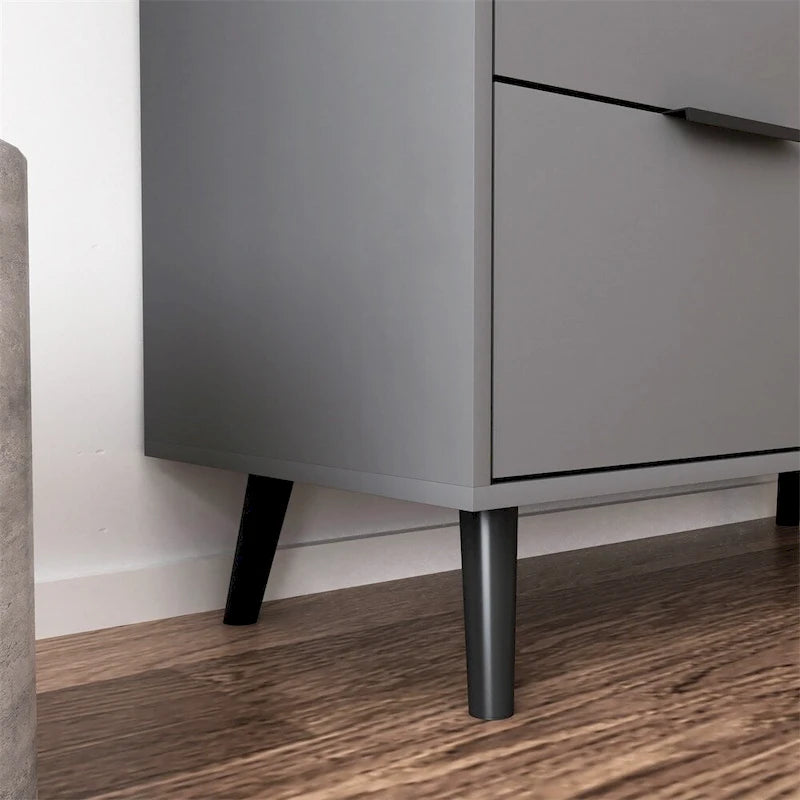 Holzsideboard mit 3 Schubladen