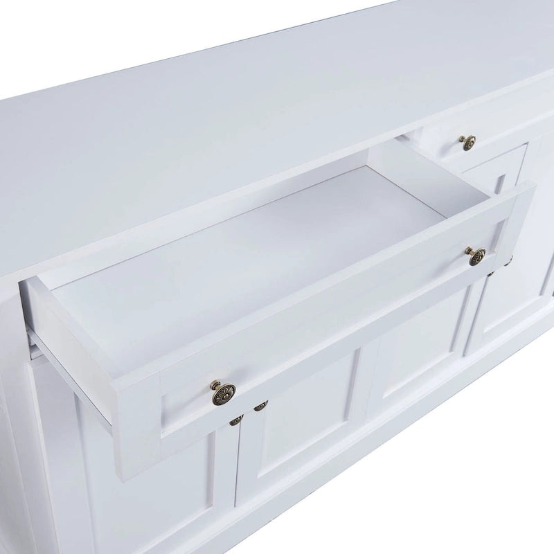 58" Sideboard aus MDF mit verstellbaren Einlegeböden