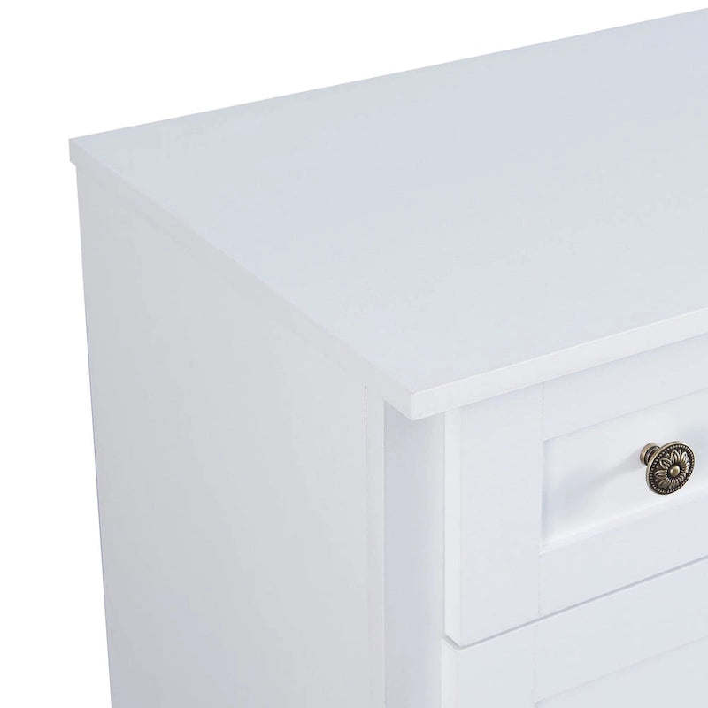 58" Sideboard aus MDF mit verstellbaren Einlegeböden